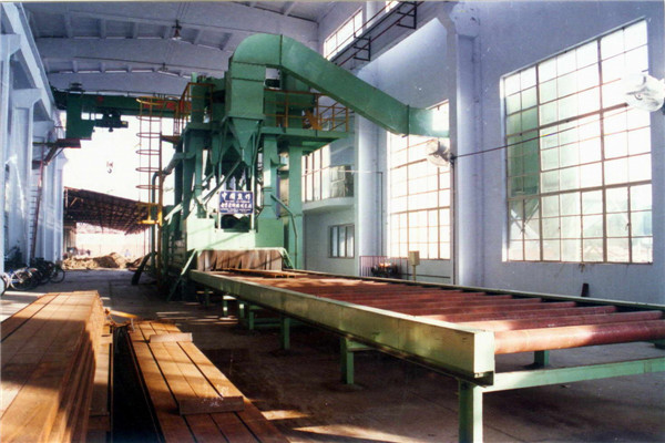 Steel pretreatment production line